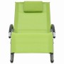 Liege mit grünem Textilene-Kissen von vidaXL, Liegen - Ref: Foro24-47791, Preis: 95,05 €, Rabatt: %