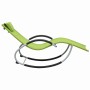 Liege mit grünem Textilene-Kissen von vidaXL, Liegen - Ref: Foro24-47791, Preis: 95,05 €, Rabatt: %