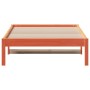 Sofá cama de madera maciza de pino marrón cera 80x200 cm de , Camas y somieres - Ref: Foro24-844406, Precio: 75,31 €