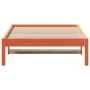 Sofá cama de madera maciza de pino marrón cera 80x200 cm de , Camas y somieres - Ref: Foro24-844406, Precio: 74,43 €, Descuen...