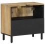 2-teiliges Badezimmermöbel-Set aus massivem Mangoholz von , Badezimmermöbel - Ref: Foro24-3206313, Preis: 233,68 €, Rabatt: %