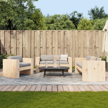 Gartenmöbel-Set 2-teilig aus massivem Kiefernholz von , Gartensets - Ref: Foro24-3216895, Preis: 345,33 €, Rabatt: %