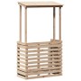 Garten-Stehtisch mit Massivholzdach 112,5x57x195,5 cm von , Gartentische - Ref: Foro24-832534, Preis: 188,49 €, Rabatt: %
