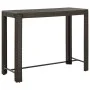 Hoher Gartentisch Kunstrattan braun 140,5x60,5x110,5 cm von vidaXL, Gartentische - Ref: Foro24-45876, Preis: 93,57 €, Rabatt: %