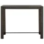 Hoher Gartentisch Kunstrattan braun 140,5x60,5x110,5 cm von vidaXL, Gartentische - Ref: Foro24-45876, Preis: 93,57 €, Rabatt: %