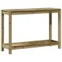 Plantation table with impregnated pine wood shelf 108x35x75 cm by , Pot stands - Ref: Foro24-832396, Price: 84,78 €, Discount: %
