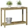 Plantation table with impregnated pine wood shelf 108x35x75 cm by , Pot stands - Ref: Foro24-832396, Price: 84,78 €, Discount: %