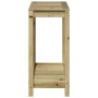Plantation table with impregnated pine wood shelf 108x35x75 cm by , Pot stands - Ref: Foro24-832396, Price: 88,86 €, Discount: %
