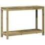 Plantation table with impregnated pine wood shelf 108x35x75 cm by , Pot stands - Ref: Foro24-832396, Price: 88,86 €, Discount: %