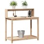 Pflanztisch mit Kiefernholzregalen 108x50x109,5 cm von , Topfständer - Ref: Foro24-832412, Preis: 83,85 €, Rabatt: %