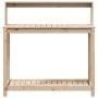 Planting table with pine wood shelves 108x50x109.5 cm by , Pot stands - Ref: Foro24-832412, Price: 82,99 €, Discount: %