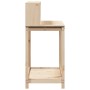 Pflanztisch mit Kiefernholzregalen 108x50x109,5 cm von , Topfständer - Ref: Foro24-832412, Preis: 83,85 €, Rabatt: %