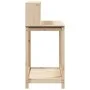 Planting table with pine wood shelves 108x50x109.5 cm by , Pot stands - Ref: Foro24-832412, Price: 82,99 €, Discount: %