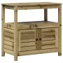 Plantation table with impregnated wood shelves 82.5x45x81 cm by , Pot stands - Ref: Foro24-832431, Price: 137,93 €, Discount: %