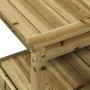 Plantation table with impregnated wood shelves 82.5x45x81 cm by , Pot stands - Ref: Foro24-832431, Price: 137,93 €, Discount: %