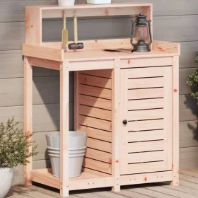 Planting table with Douglas wood shelves 82.5x50x109.5 cm by , Pot stands - Ref: Foro24-832425, Price: 157,37 €, Discount: %