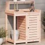 Pflanztisch mit Douglasienholzregalen 82,5x50x109,5 cm von , Topfständer - Ref: Foro24-832425, Preis: 157,37 €, Rabatt: %