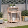Planting table with Douglas wood shelves 82.5x50x109.5 cm by , Pot stands - Ref: Foro24-832410, Price: 66,09 €, Discount: %