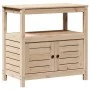 Pflanztisch mit Regalen aus massivem Kiefernholz 82,5x45x81cm von , Topfständer - Ref: Foro24-832427, Preis: 116,83 €, Rabatt: %