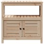 Pflanztisch mit Regalen aus massivem Kiefernholz 82,5x45x81cm von , Topfständer - Ref: Foro24-832427, Preis: 118,76 €, Rabatt: %