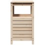 Pflanztisch mit Regalen aus massivem Kiefernholz 82,5x45x81cm von , Topfständer - Ref: Foro24-832427, Preis: 118,76 €, Rabatt: %