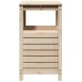 Pflanztisch mit Regalen aus massivem Kiefernholz 82,5x45x81cm von , Topfständer - Ref: Foro24-832427, Preis: 116,83 €, Rabatt: %