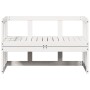 Extendable garden sofa bench solid white pine wood by , garden benches - Ref: Foro24-832611, Price: 125,25 €, Discount: %