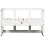 Extendable garden sofa bench solid white pine wood by , garden benches - Ref: Foro24-832611, Price: 124,07 €, Discount: %