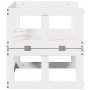 Extendable garden sofa bench solid white pine wood by , garden benches - Ref: Foro24-832611, Price: 125,25 €, Discount: %