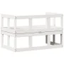 Extendable garden sofa bench solid white pine wood by , garden benches - Ref: Foro24-832611, Price: 124,07 €, Discount: %