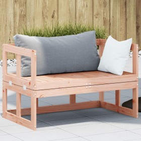 Banco sofá de jardín extensible madera maciza Douglas de , Bancos de jardín - Ref: Foro24-832613, Precio: 153,52 €, Descuento: %