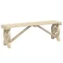Gartenbänke 2 Einheiten aus massivem Tannenholz von , Gartenstühle - Ref: Foro24-3207135, Preis: 203,13 €, Rabatt: %