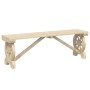 Gartenbänke 2 Einheiten aus massivem Tannenholz von , Gartenstühle - Ref: Foro24-3207135, Preis: 193,53 €, Rabatt: %