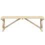 Garden benches 2 units solid fir wood by , Garden chairs - Ref: Foro24-3207135, Price: 193,53 €, Discount: %