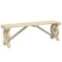 Gartenbänke 2 Einheiten aus massivem Tannenholz von , Gartenstühle - Ref: Foro24-3207135, Preis: 203,13 €, Rabatt: %