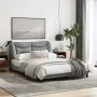 Estructura de cama con luces LED tela gris claro 140x200 cm de , Camas y somieres - Ref: Foro24-3213704, Precio: 234,64 €, De...