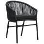 Garden dining set 9 pieces black by , Garden sets - Ref: Foro24-3099244, Price: 1,00 €, Discount: %