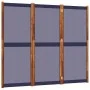 Biombo divisor de 3 paneles azul oscuro 210x180 cm de , Divisores de ambientes - Ref: Foro24-4003359, Precio: 98,95 €, Descue...
