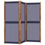 Biombo divisor de 3 paneles azul oscuro 210x180 cm de , Divisores de ambientes - Ref: Foro24-4003359, Precio: 98,95 €, Descue...
