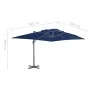 Ampelschirm mit hellblauem Aluminiummast 4x3 m von vidaXL, Sonnenschirme - Ref: Foro24-47003, Preis: 209,03 €, Rabatt: %