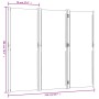 Biombo divisor de 3 paneles azul oscuro 210x180 cm by , Room dividers - Ref: Foro24-4003359, Price: 92,30 €, Discount: %