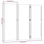 Biombo divisor de 3 paneles azul oscuro 210x180 cm de , Divisores de ambientes - Ref: Foro24-4003359, Precio: 98,95 €, Descue...
