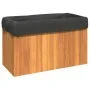 Jardinera de madera maciza de acacia 59x27,5x35 cm de , Maceteros y jardineras - Ref: Foro24-366505, Precio: 71,74 €, Descuen...