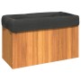 Massive Blumenkasten aus Akazienholz 59x27,5x35 cm von , Töpfe und Pflanzgefäße - Ref: Foro24-366505, Preis: 73,18 €, Rabatt: %