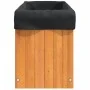 Jardinera de madera maciza de acacia 59x27,5x35 cm de , Maceteros y jardineras - Ref: Foro24-366505, Precio: 71,74 €, Descuen...