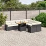 Set de sofás de jardín 10 pzas cojines ratán sintético negro by , Garden sets - Ref: Foro24-3271469, Price: 613,41 €, Discoun...