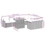 Set de sofás de jardín 10 pzas cojines ratán sintético negro by , Garden sets - Ref: Foro24-3271469, Price: 613,41 €, Discoun...