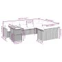 Set de sofás de jardín 10 pzas cojines ratán sintético negro by , Garden sets - Ref: Foro24-3271476, Price: 613,41 €, Discoun...