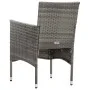 Set de muebles de jardín 4 pzas y cojines ratán sintético gris de vidaXL, Conjuntos de jardín - Ref: Foro24-45890, Precio: 24...