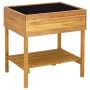 Solid acacia wood raised planter 78.5x58.5x78.5 cm by vidaXL, Pots and planters - Ref: Foro24-46584, Price: 98,80 €, Discount: %